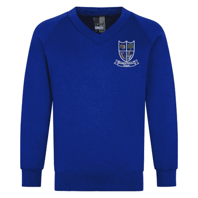 Binstead School V-neck Sweatshirt