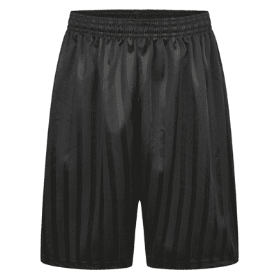 Black P.E  Shorts