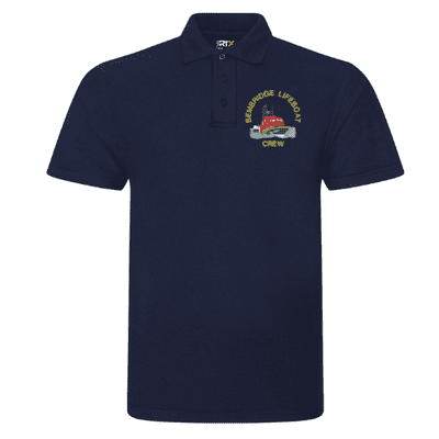 Boat logo Unisex premium poloshirt