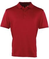 Coolchecker® piqué polo with front logo