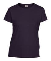 Cotton women's t-shirt with front logo