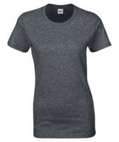 Cotton women's t-shirt with front logo