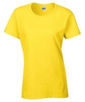 Cotton women's t-shirt with front logo
