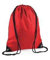 Drawstring Bag with front logo