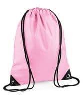 Drawstring Bag with front logo