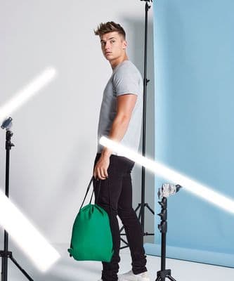 Drawstring Bag with front logo