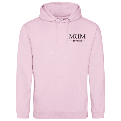 Embroidered New Mum Hoodie 2026