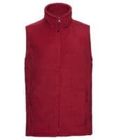 Fleece gilet  with front logo