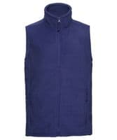 Fleece gilet  with front logo