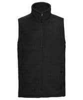 Fleece gilet  with front logo