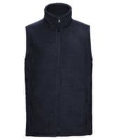Fleece gilet  with front logo