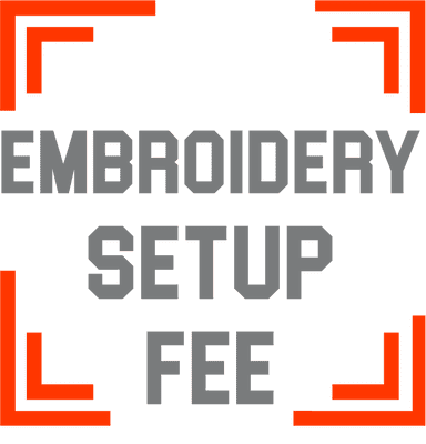 New Embroidery 'logo/design' Set Up Fee