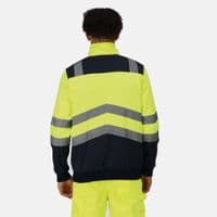 Pro hi-vis ¼-zip sweatshirt