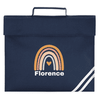 Rainbow Personalised Book Bag