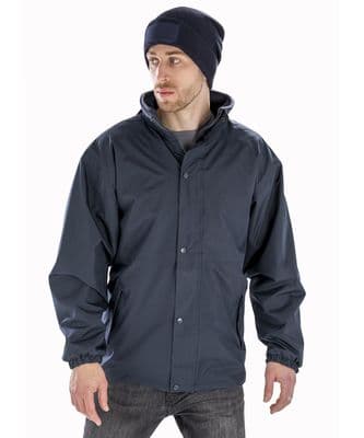 Reversible Fleece Jacket with front logo