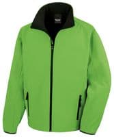 softshell jacket with front logo