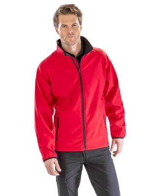 softshell jacket with front logo