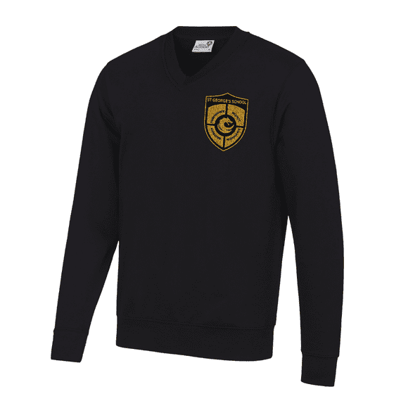 St Georges V-Neck Sweatshirt