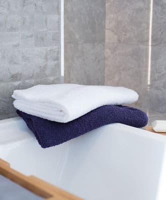 White Hand Towel Plain