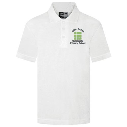 White Nine Acres Polo Shirt
