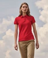 Women's 65/35 polo with front logo
