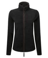 Women’s artisan fleece jacket with logo