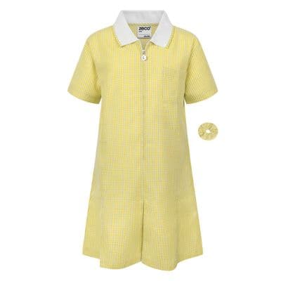 Yellow summer dress
