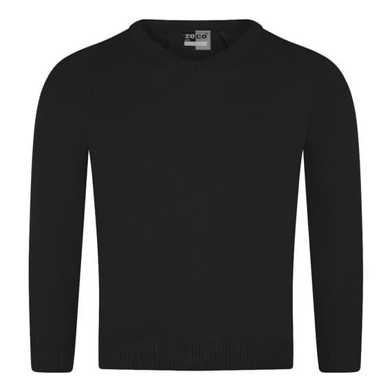 Zeco Knitted V-neck Jumper