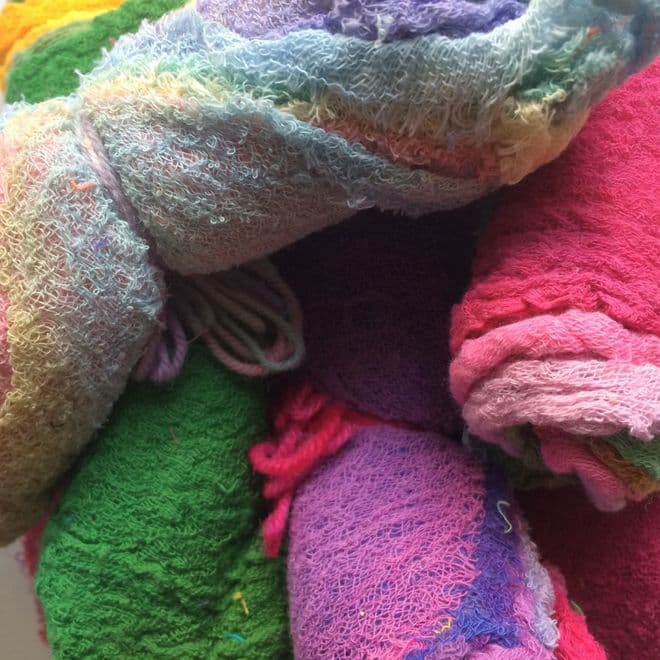 Hand Dyed Cotton Scrim Rolls