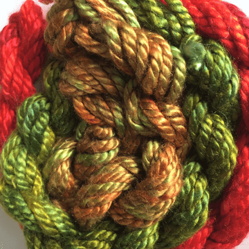 Hand Dyed Gloss Silk 5metres