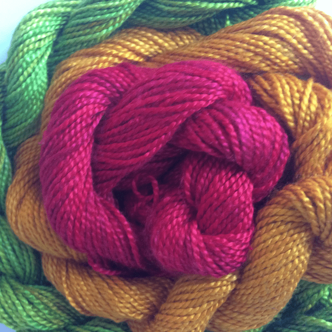 Hand Dyed Medium Silk 10gms