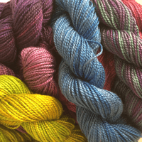 Hand Dyed Medium Silk