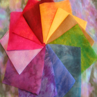 Hand Dyed Silk Organza