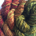 Hand Dyed Silk Twist 5 metres