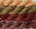 Hand Dyed Silk Twist 5 metres