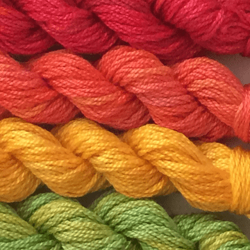 Hand Dyed Stranded Cotton 10m