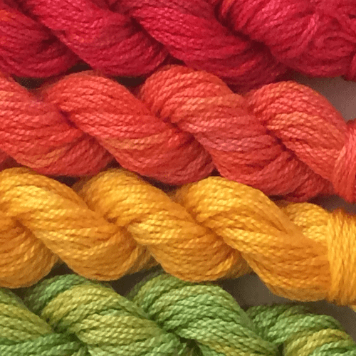 Hand Dyed Stranded Cotton 10m