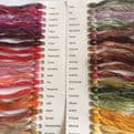 Hand Dyed Stranded Cotton Bags  4 metres