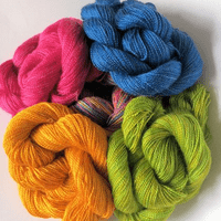 Hand Dyed Very Fine Silk