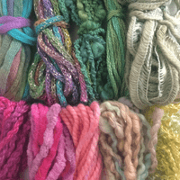 Mixed Cotton Texture Bags