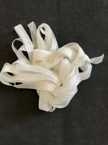 Silk Georgette Ribbon Undyed 5 Metres