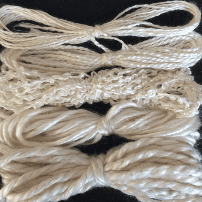 Silk Texture Bag Undyed