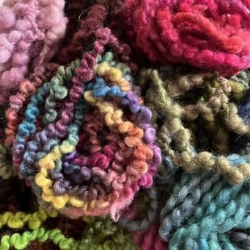 Textured Wool Scrap Bag