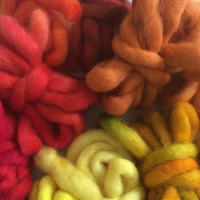 Wool Roving Bags 8.95
