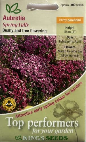 Aubretia Spring Falls