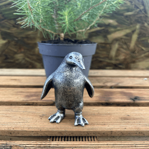 Miniature Cheeky Penguin Side Bronze
