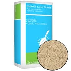 Lime Green  Buff coloured (Bracken ) Natural Hydraulic Lime Mortar NHL 3.5 (25kg)