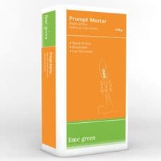 Prompt lime mortar