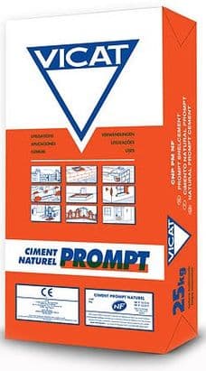 Vicat Prompt Natural Cement 40 Bags