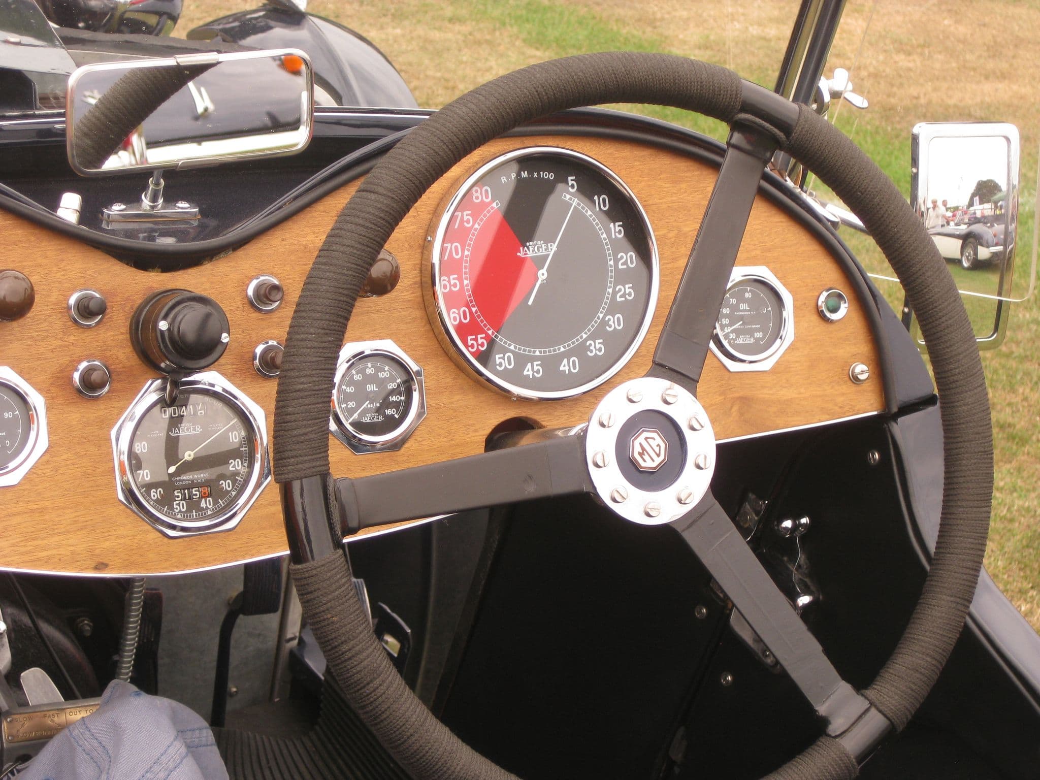 Smiths Jaeger Chrome Instrument Gauge Bezels Classic Car Fasteners